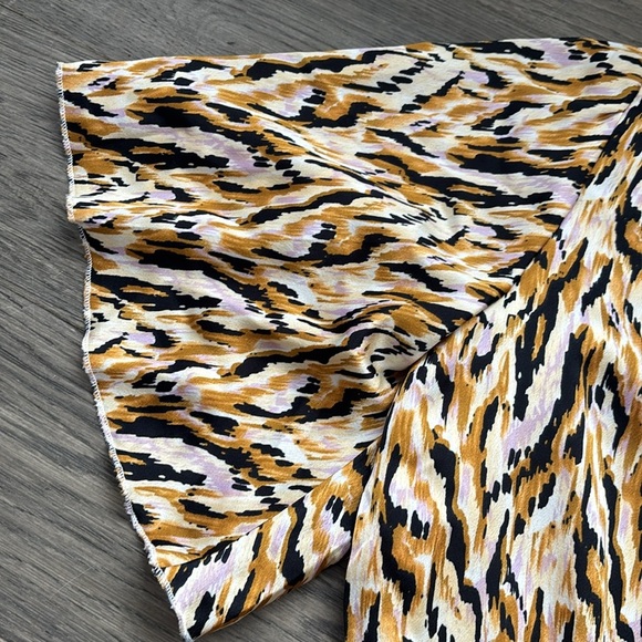 Axara Paris | Colourful splat printed flowy dress / New with tags Size M - Picture 4 of 14